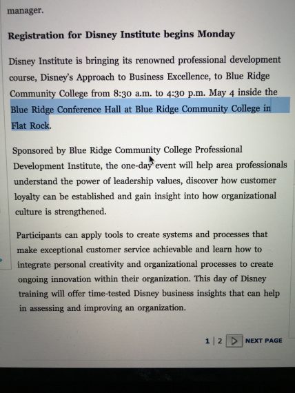 Disney Institute speakers