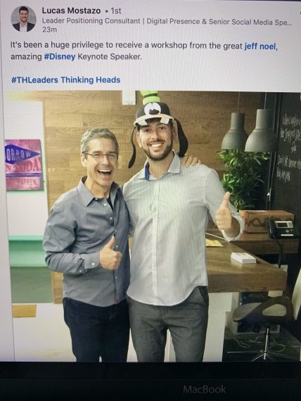 Disney Speaker and Thinking Heads