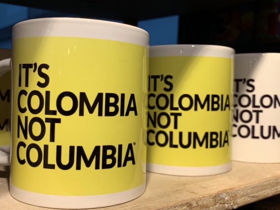 It's not Colombia campaign