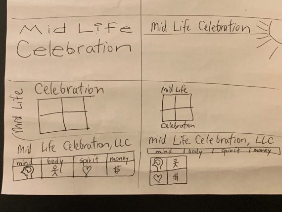 Mid Life Celebration art 2008