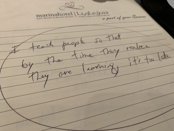 Inspiring quote