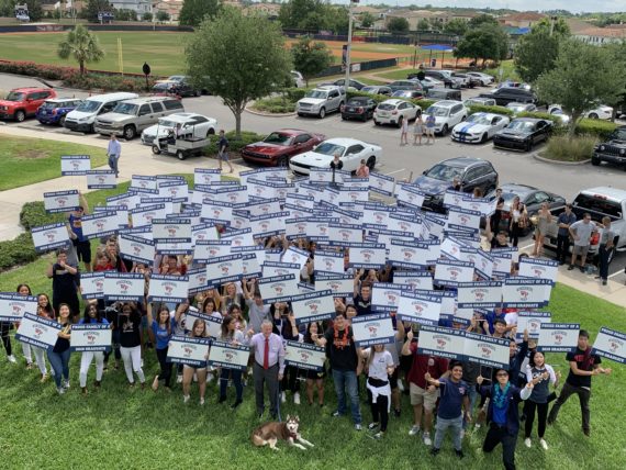High School graduating class