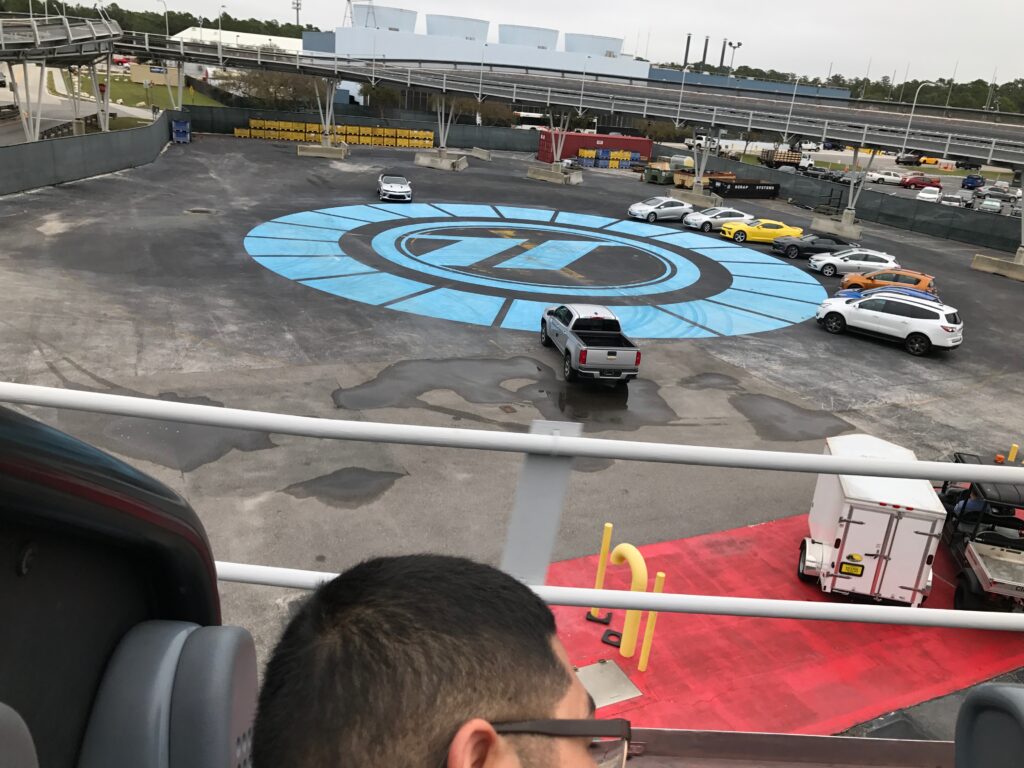 Test Track and backstage Epcot