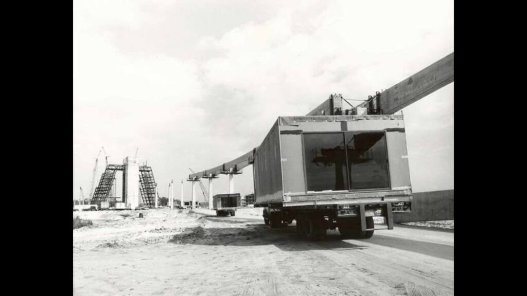 Walt Disney World Resort construction photo