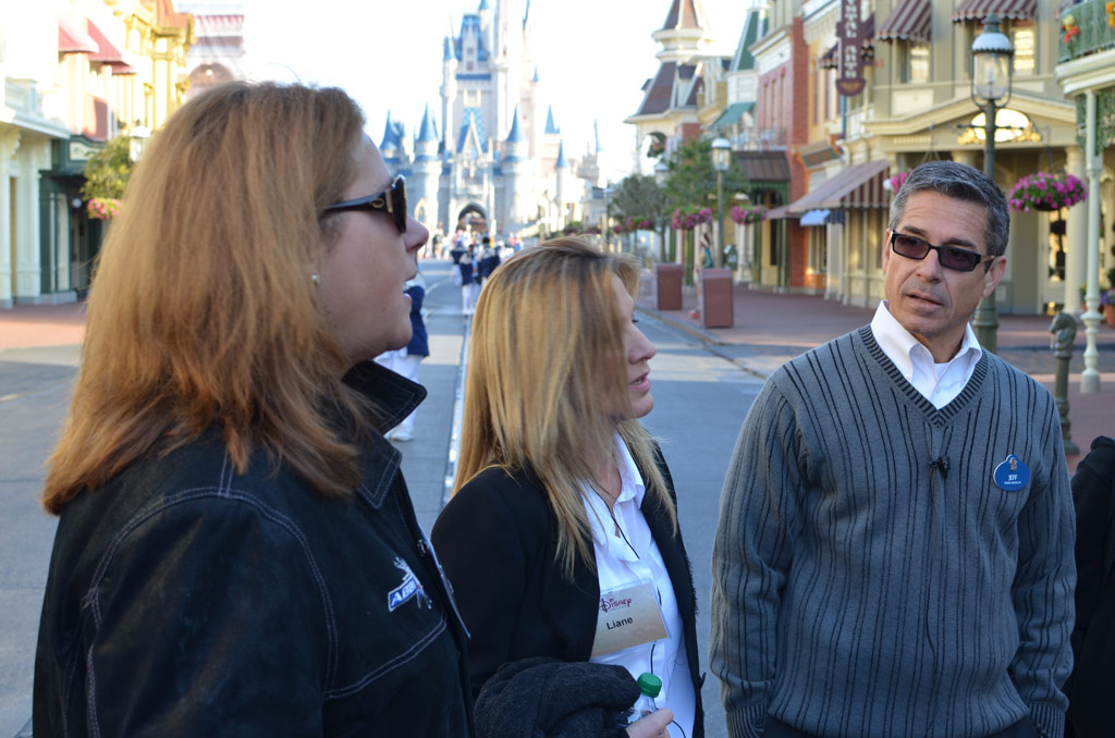 Disney keynote speaker Jeff Noel in Magic Kingdom