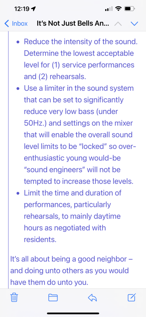 email article screen shot