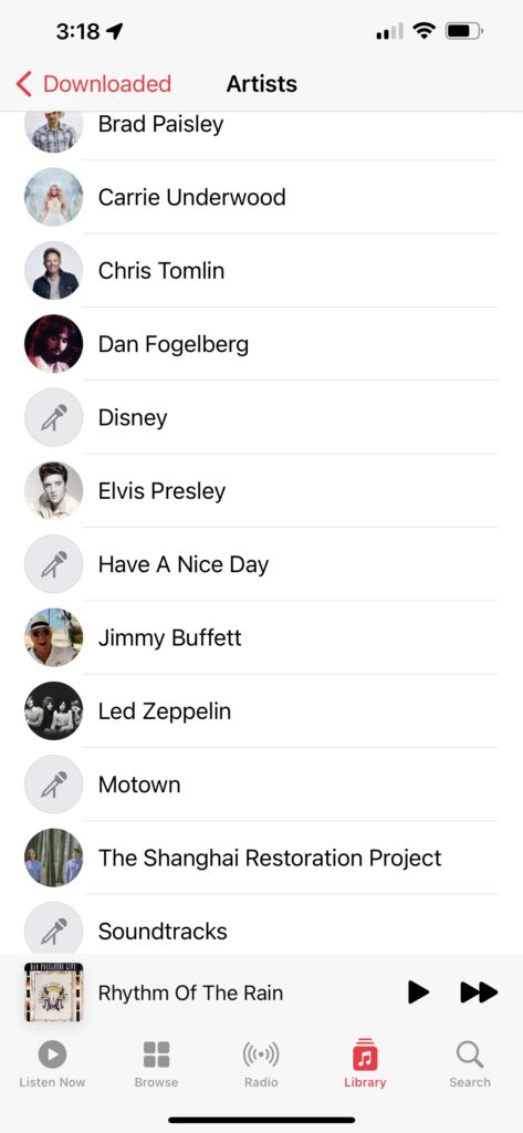 Apple Music personal list