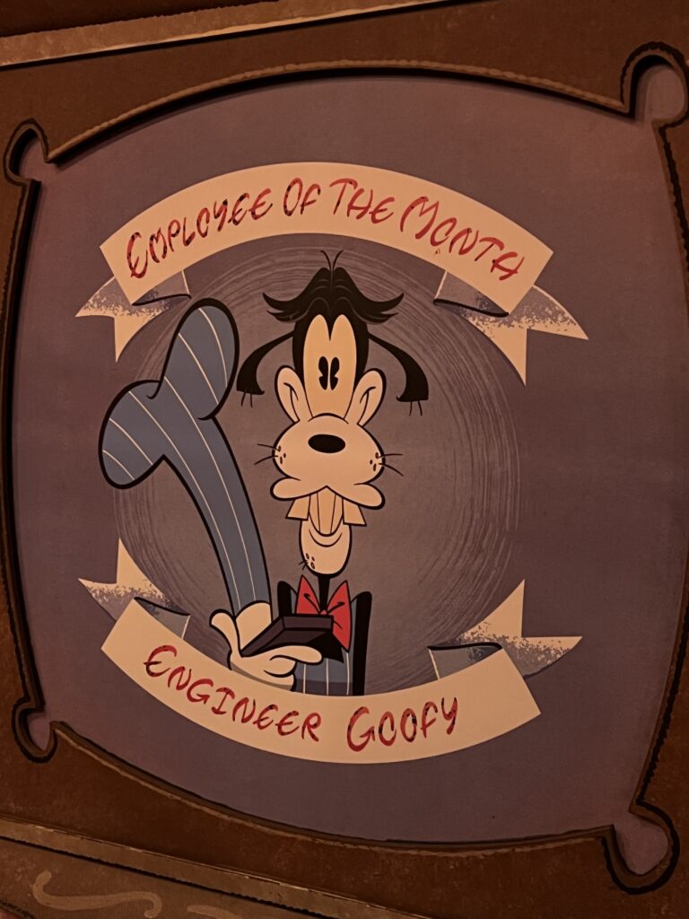 disney poster with Goofy