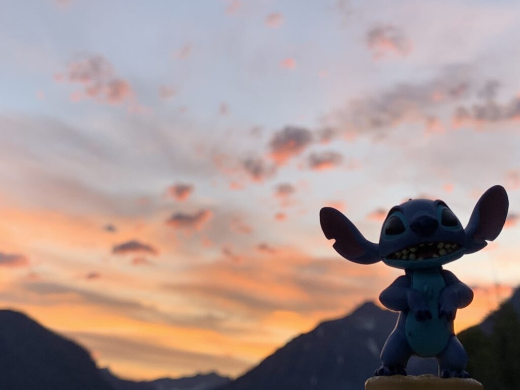 Stitch toy silhouette 