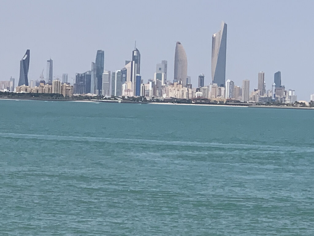 Kuwait Towers skyline