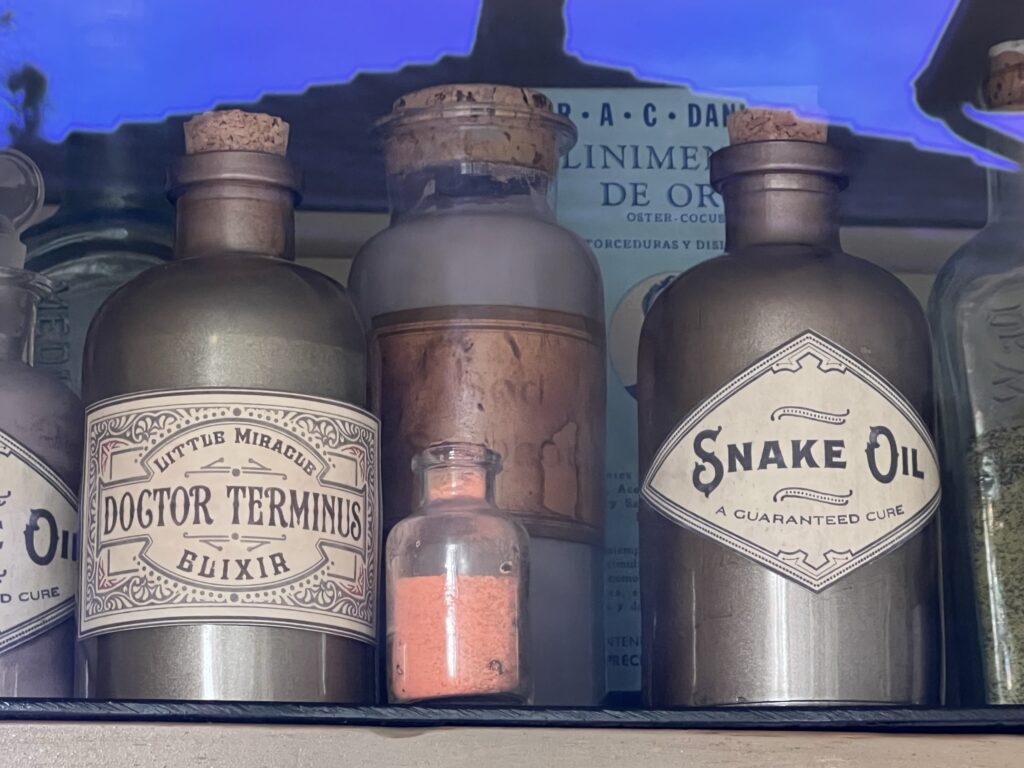 Disney's Magic Kingdom Frontierland window display